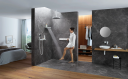 Hansgrohe Rainfinity Skulderdusj 500 1jet, med hylle, Hvit Matt