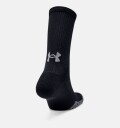 Under Armour Heatgear Crew 3pk, treningssokker herre MD Black / Black / Stee