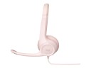 Logitech H390 USB Computer Headset - Rose