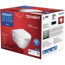 Duravit D-Neo Toalettpakke 370x540 mm, myktlukkende sete, Hvit