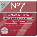 No7 Restore & Renew Multi Action Night Cream 50 ml Nattkrem