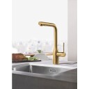 Grohe Essence blandebatteri m. L-kran og hånddusj (cool sunrise)