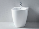 Duravit Me By Starck Gulvstående bidé 370x600 mm, m/skjult feste, Wondergliss