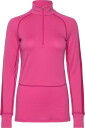 ICEBREAKER Women's Zoneknit 260 Long Sleeve Half Zip XS  Tempo/Electron Pink