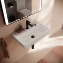 Hansgrohe Xanuia Q Vegghengt Servant 65x39 cm m/1 bl.hull u/ol Hvit