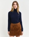 Ekstra fin lammeull-turtleneck-genser EVENING BLUE M