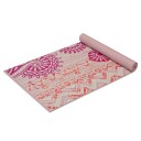 Gaiam Bohemian Rose Yoga Mat 4mm Classic Printed