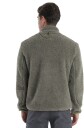 Icebreaker Icl Realfleece Sherpa Ls Half Zip Herre Loden/Black/Bio Lime/Cb L