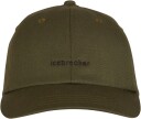 Icebreaker Icebreaker 6 Panel Hat Loden/black Loden/Black unisex