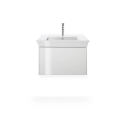 Duravit White Tulip Møbelservant 750x490 mm, 1 bl.hull, m/o.l, Hvit m/WG