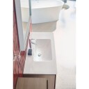 Duravit Me by Starck servant, 123x49 cm, hvit