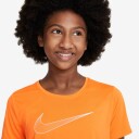 Nike Dri-Fit One Ss Training Top Junior Orange S (8-10)