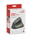 Speedlink - PIAVO PRO Illuminated Rechargeable Vertical Ergonomic Mouse - wireless, rubber-black