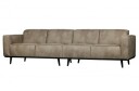 Bepurehome Statement 4-seters. Modulær Sofa m/kunststoff - Elephant skinn 1732542-01-0 1732551-01-0