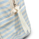 Karen Denmark 2 pcs Cosmetic bag with handle Blue/white stripes