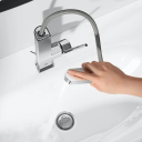 Grohe Plus servantbatteri Krom