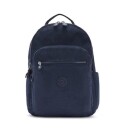 Kipling Seoul stor ryggsekk med PC lomme Blue Bleu