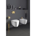 Duravit ME By Starck Vegghengt toalett 370x570 mm. Uten skyllekant