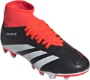 Adidas Predator Club Sock FxG Junior Core Black/Footwear White/Solar Red 33