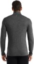 Icebreaker 260 Tech Ls Half Zip Herre Ib/Gritstone Hthr M