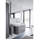 Duravit Happy D.2 servant, 100x50,5 cm, hvit