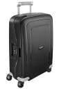 Samsonite S'Cure hard kabin koffert 55 cm/34L Svart