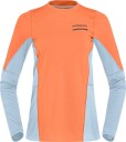 Norr?na Women's Senja Equaliser Lightweight Long Sleeve Oransje L Woman