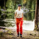 Bergans Women's Nordmarka Favor Outdoor Pants (2022) Oransje 40 Woman