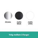 Hansgrohe Vivenis 1-greps Badekarbatt. Krom