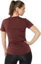 Johaug Elemental Tee 2.0 Dame Brownish rød XS