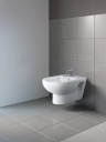 Duravit No.1 Vegghengt Bidet 370x540 mm, 1 bl.hull, m/o.l, Hvit