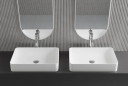 Scandtap Bathroom Concepts Solid S2 580x380 mm, Hvit Matt