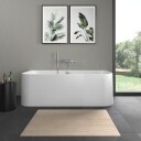 Duravit Happy D.2 Badekar m/panel 1800x800 mm. Mot én vegg