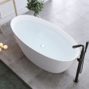 Bathlife Sund Frittstående badekar 1700x820 mm, Akryl, Hvit Matt