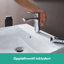 HANSGROHE METRIS 110 SERVANTARMATUR