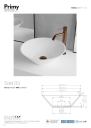 Scandtap Bathroom Concepts Solid R3 Ø402 mm, Hvit Matt