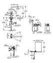 Grohe Red II Duo L blandebatteri med kokefunksjon (brushed chrome)