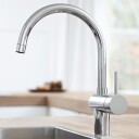 Grohe Minta blandebatteri med C-formet kran (krom)