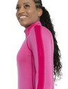 ICEBREAKER Women's Zoneknit 260 Long Sleeve Half Zip XS  Tempo/Electron Pink