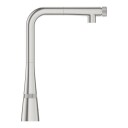 GROHE ZEDRA SMARTCONTROL KJØKKENARMATUR M/UTTREKKBAR TUT SUPERSTEEL