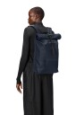 Rains Rolltop Rucksack W3 One Size, Navy