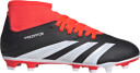 Adidas Predator Club Sock FxG Junior Core Black/Footwear White/Solar Red 33