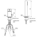 Tapwell Bi048 2-hulls Krom (TA-9419856)