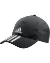 Adidas Aeroready Baseball 3 Stripes Cap Black/White/White