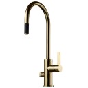 Tapwell Arm885 Uttrekk+Avstengning Honey Gold (TA-9423519)