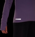 Adidas Ultimate Cte Cold.Rdy Hlaf Zip Running Shirt Dame Shadow Violet XS