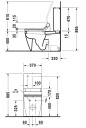 Duravit Starck 2 Sisterne For Starck 2 toalett, Wondergliss