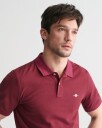 Klassisk piquéskjorte i regular fit WINE RED 4XL