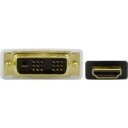 2m HDMI hann - DVI-D Single Link hann