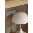 Louis Poulsen - Panthella 160 table Bordlampe Anniversary IP44 Messing/Opal Hvit Louis Poul